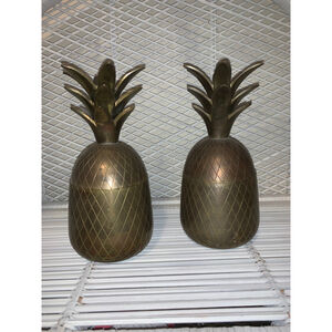 Unbranded Decor Gold Pineapple Trinket Boxes One Size